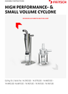 Assembly instructions for HIGH-PERFORMANCE AND SMALL VOLUME CYCLONE SEPERATOR